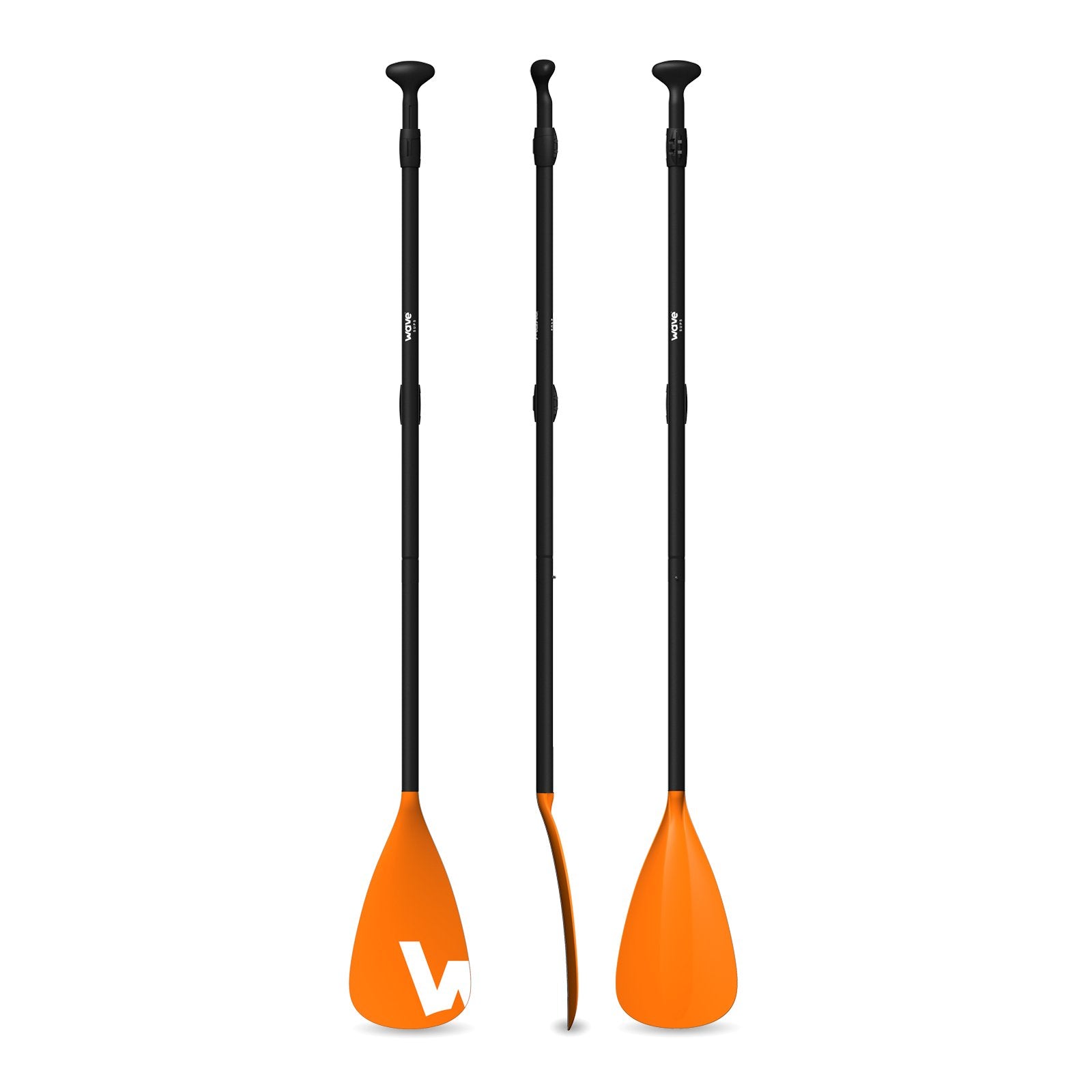Aluminium Paddle | Tourer, Cruiser, Woody SUPs | Orange - Wave Sups USA