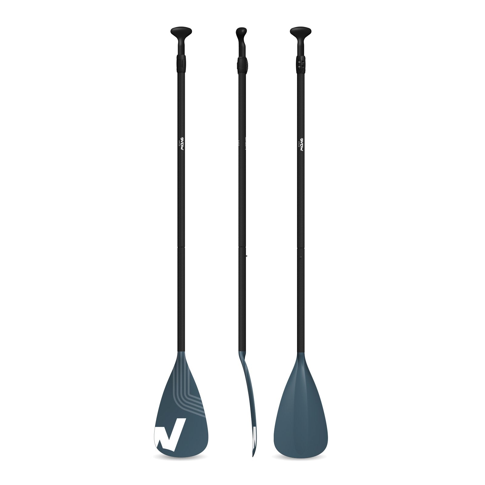 Lightweight Carbon Paddle | Pro SUPs | Navy - Wave Sups USA